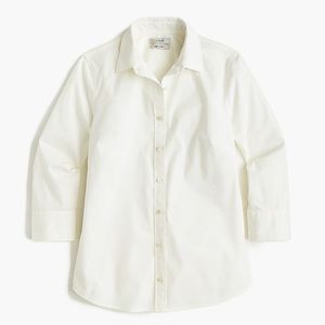 J.Crew 3/4 sleeve perfect shirt